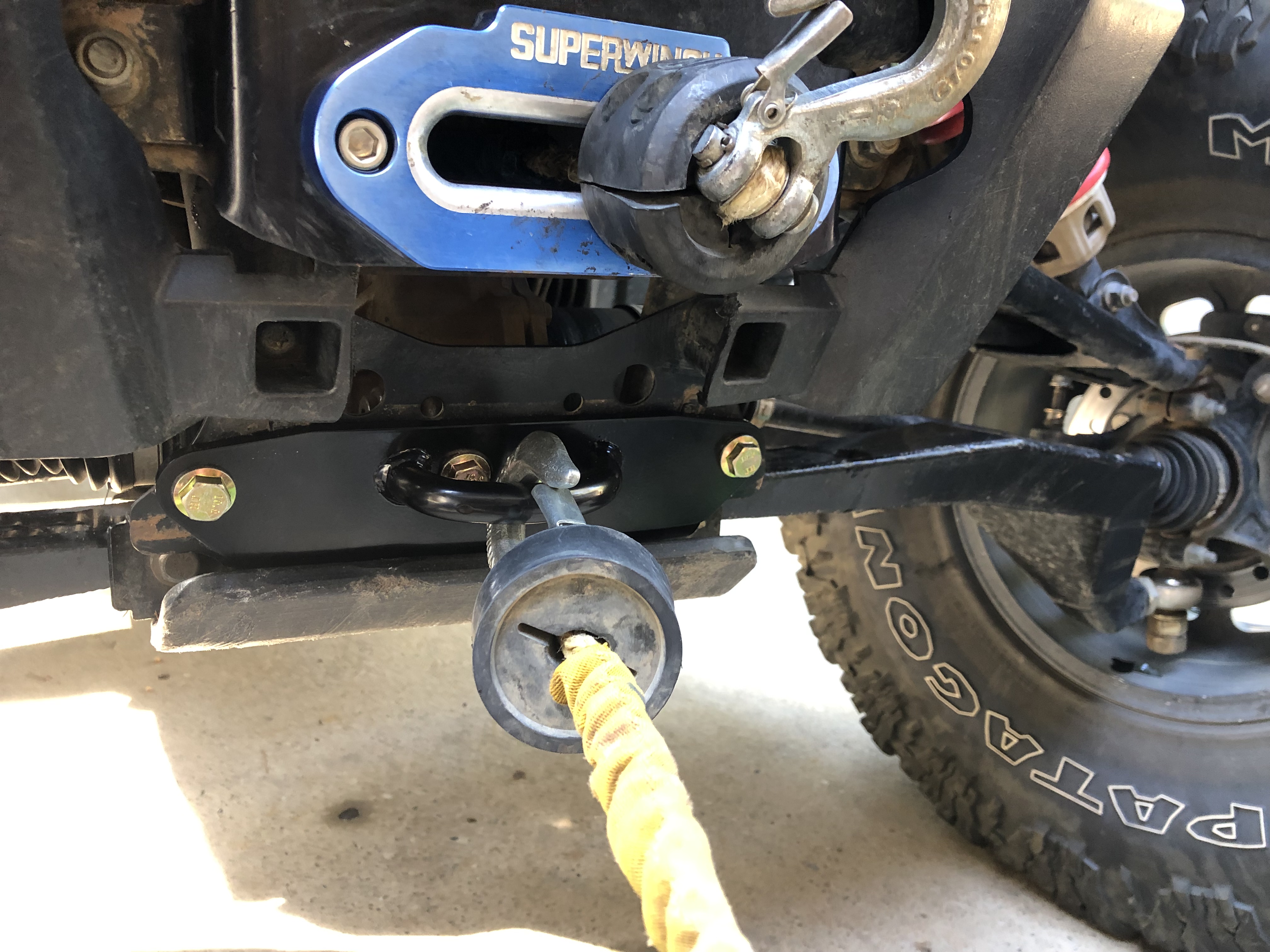 RZR Front Tow Hook Rock Ready UTV