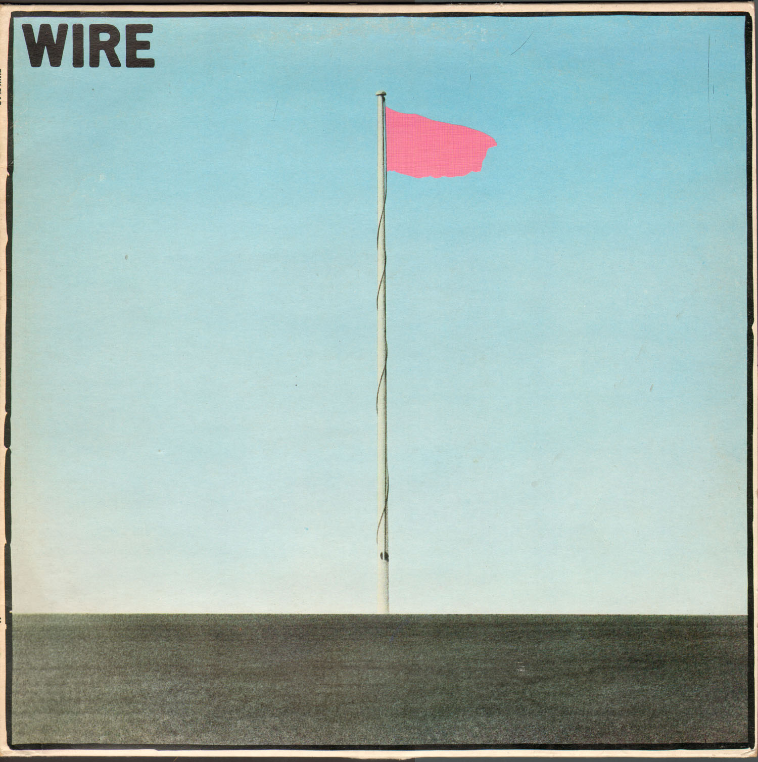 Wire Pink Flag Rock Salted