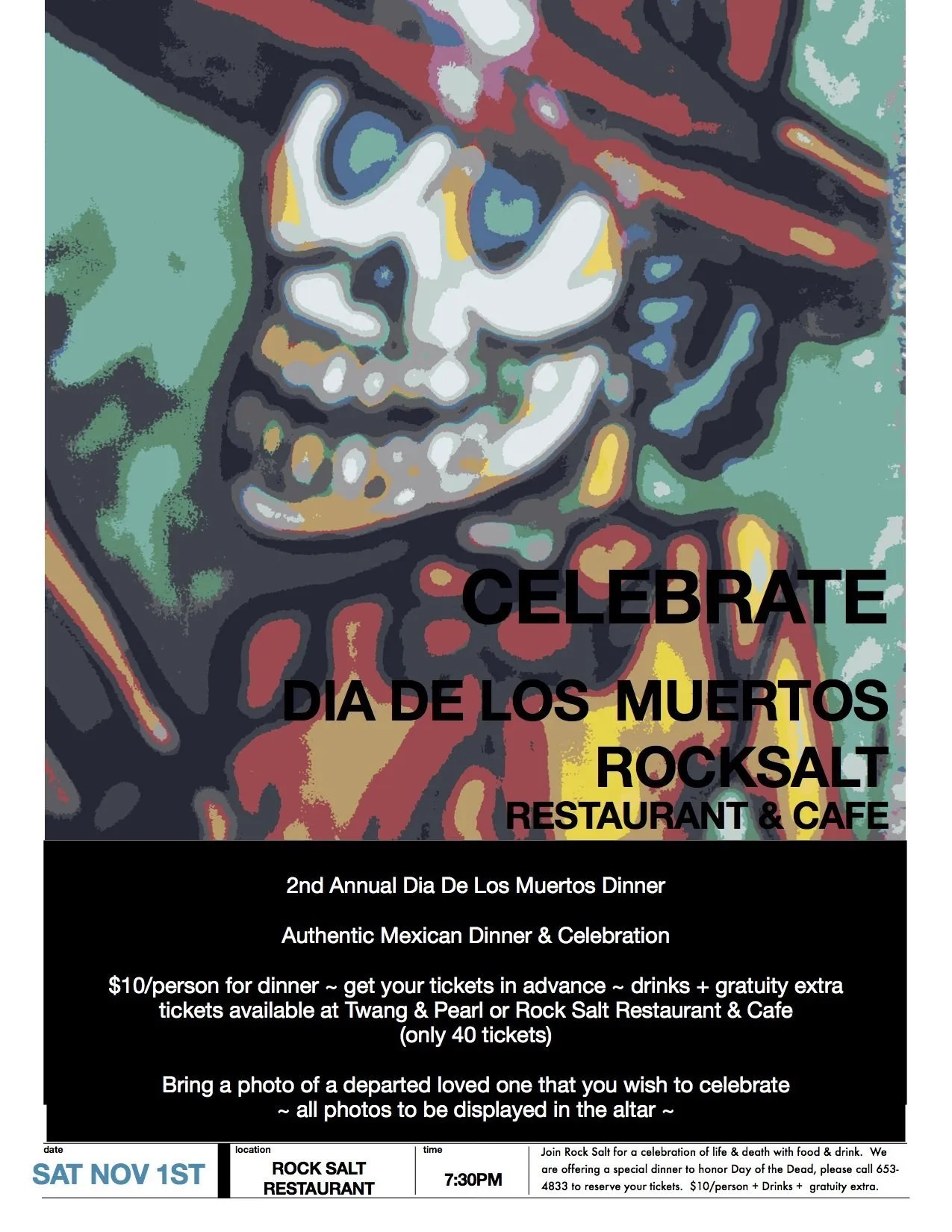 new menus Rock Salt Restaurant