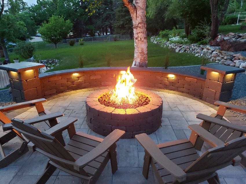 Outdoor Fire Rocks & Blocks Bismarck, ND