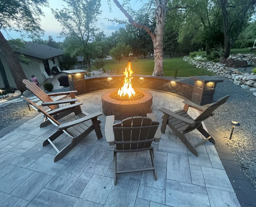 Outdoor Fire Rocks & Blocks Bismarck, ND