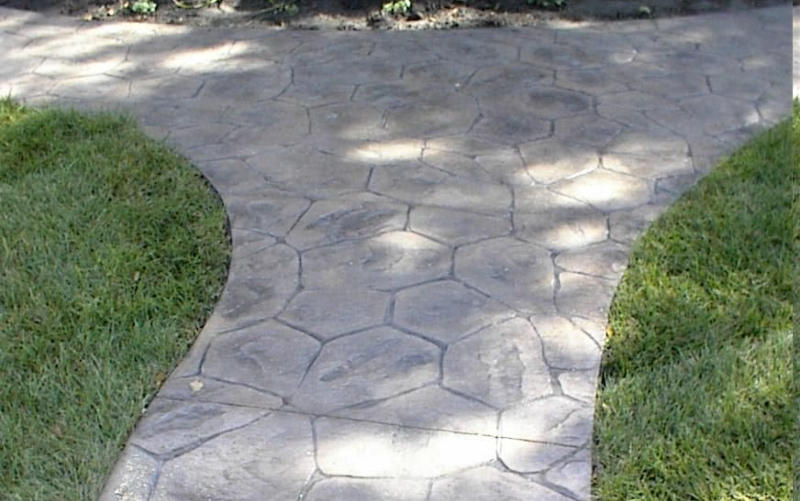 Amazing concrete Walkways & Sidewalks installed by Rockscapes, Sask