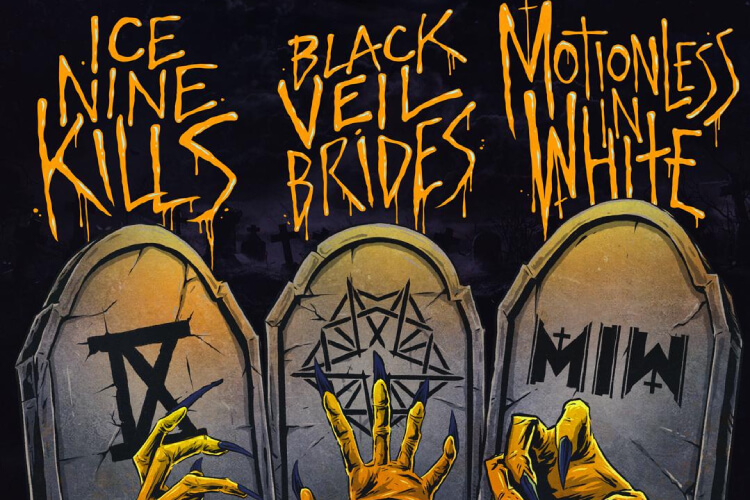 Black Veil Brides, Ice Nine Kills & Motionless In White Announce