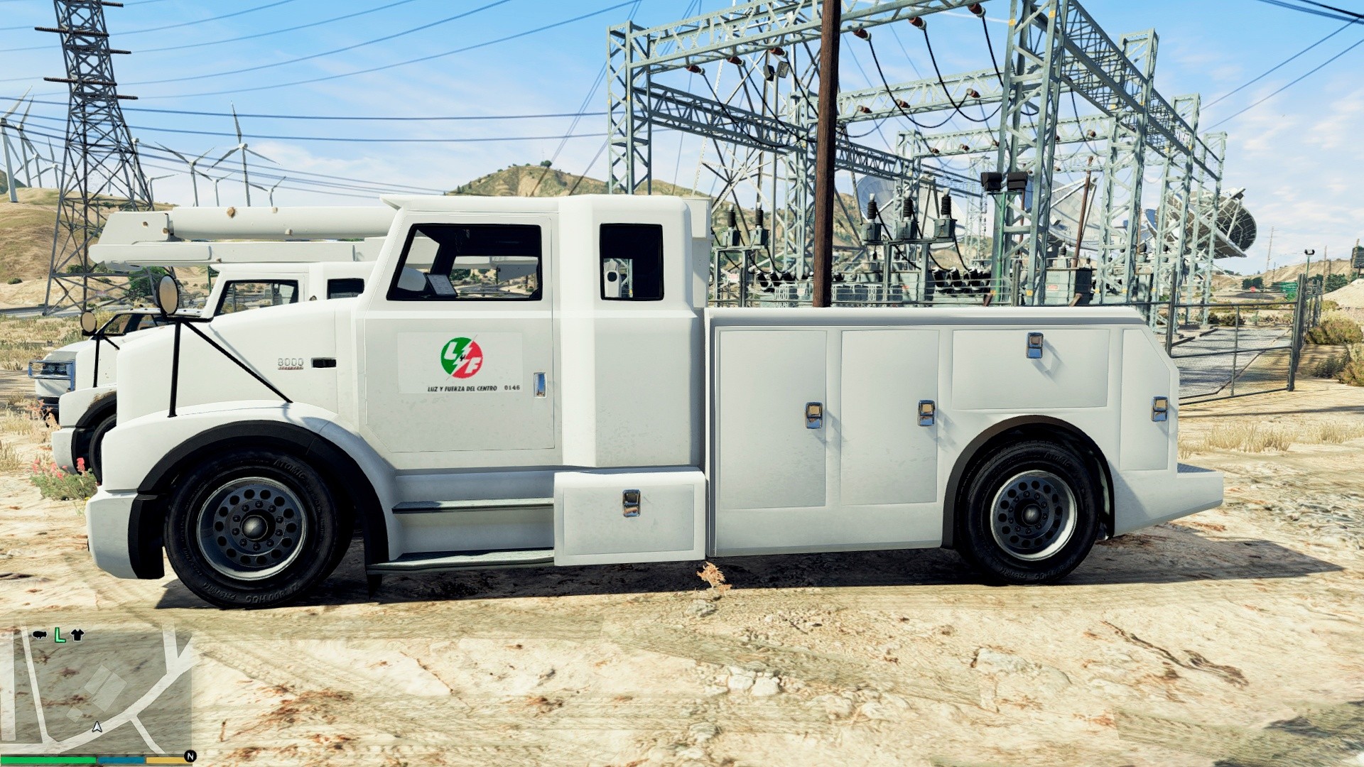 Luz y Fuerza Paintjob (Mexico City Light and Power)