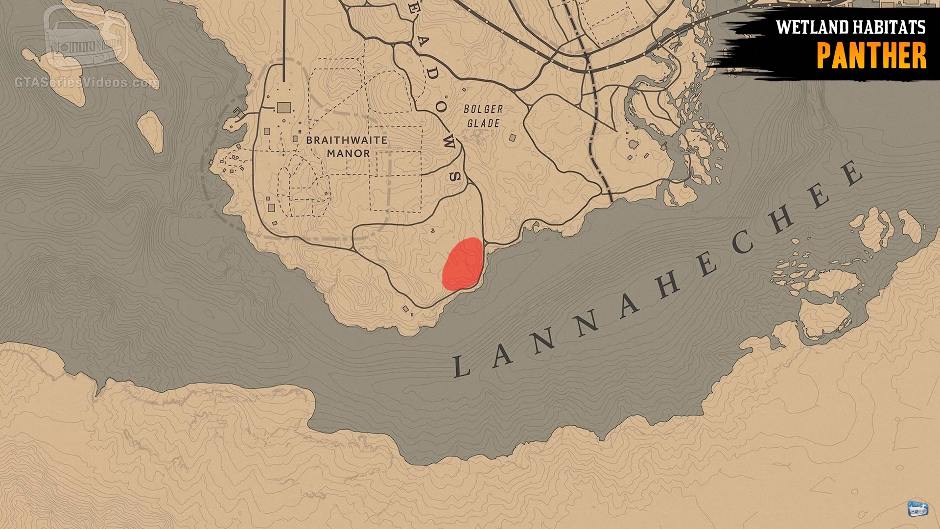 Гайд по поиску обитателей болот в Red Dead Online