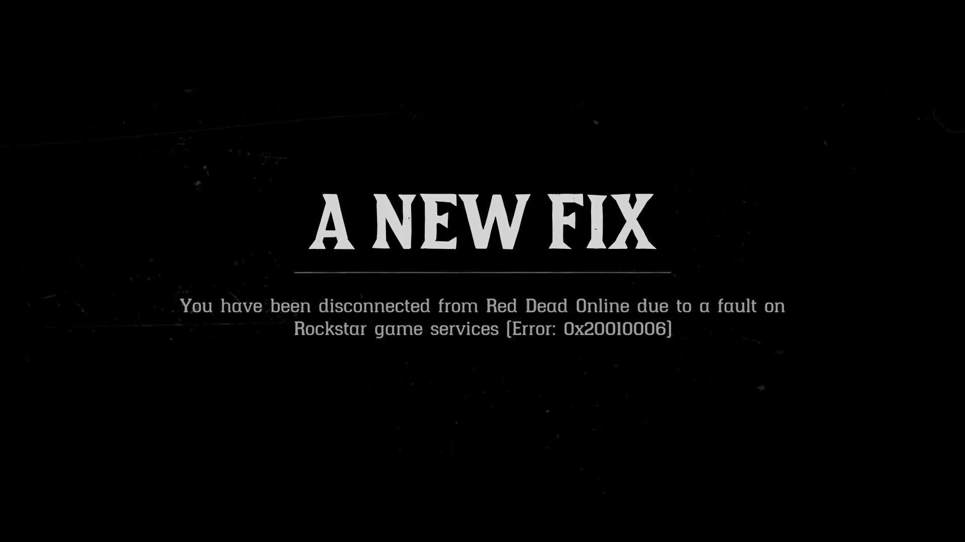 Red Dead Online has a new feature that may reduce disconnection errors