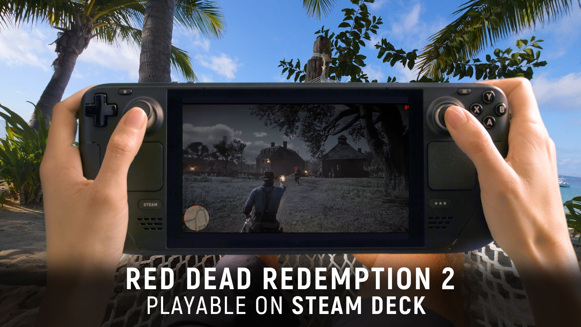 Red Dead Redemption 2 is playable on the Steam Deck with impressive