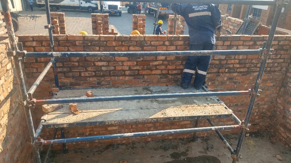 Construction of Office block Bakers Inn