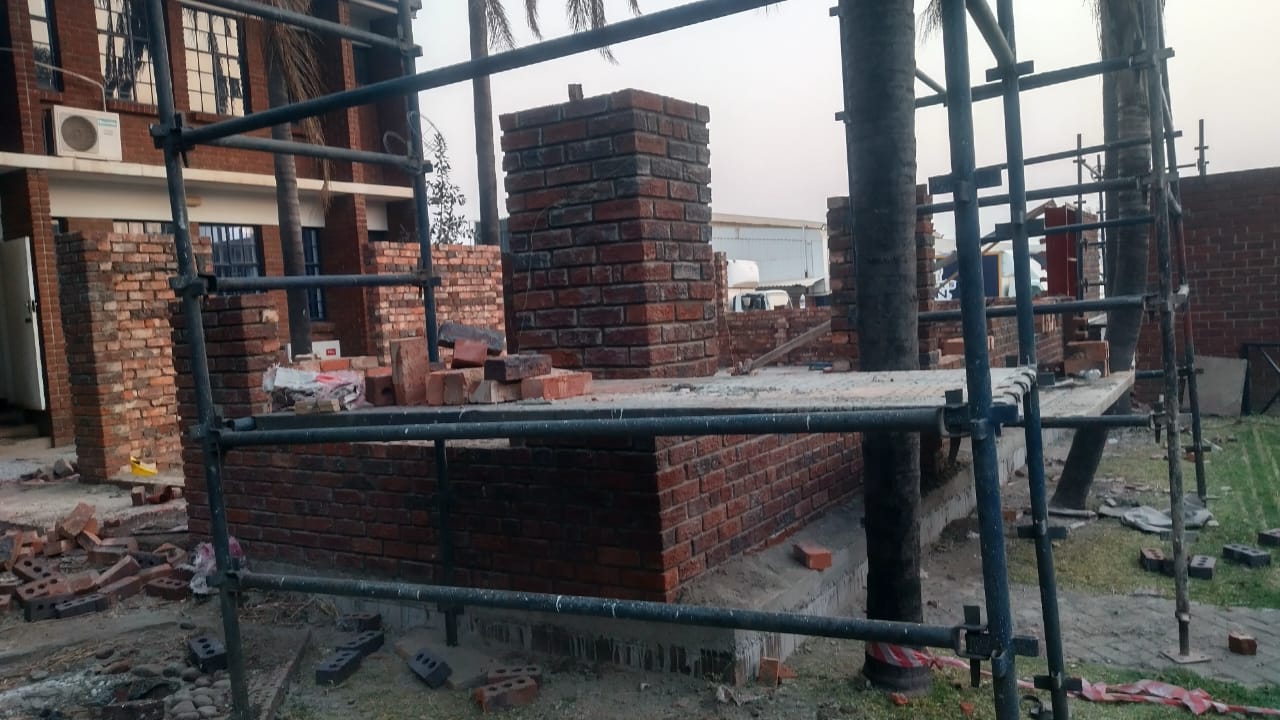 Construction of Office block Bakers Inn