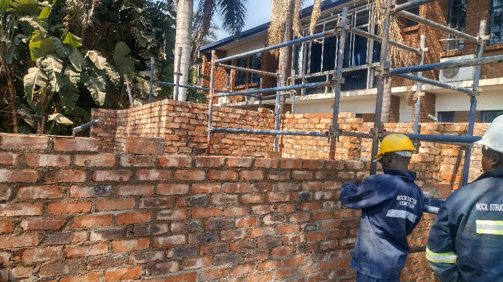 Construction of Office block Bakers Inn