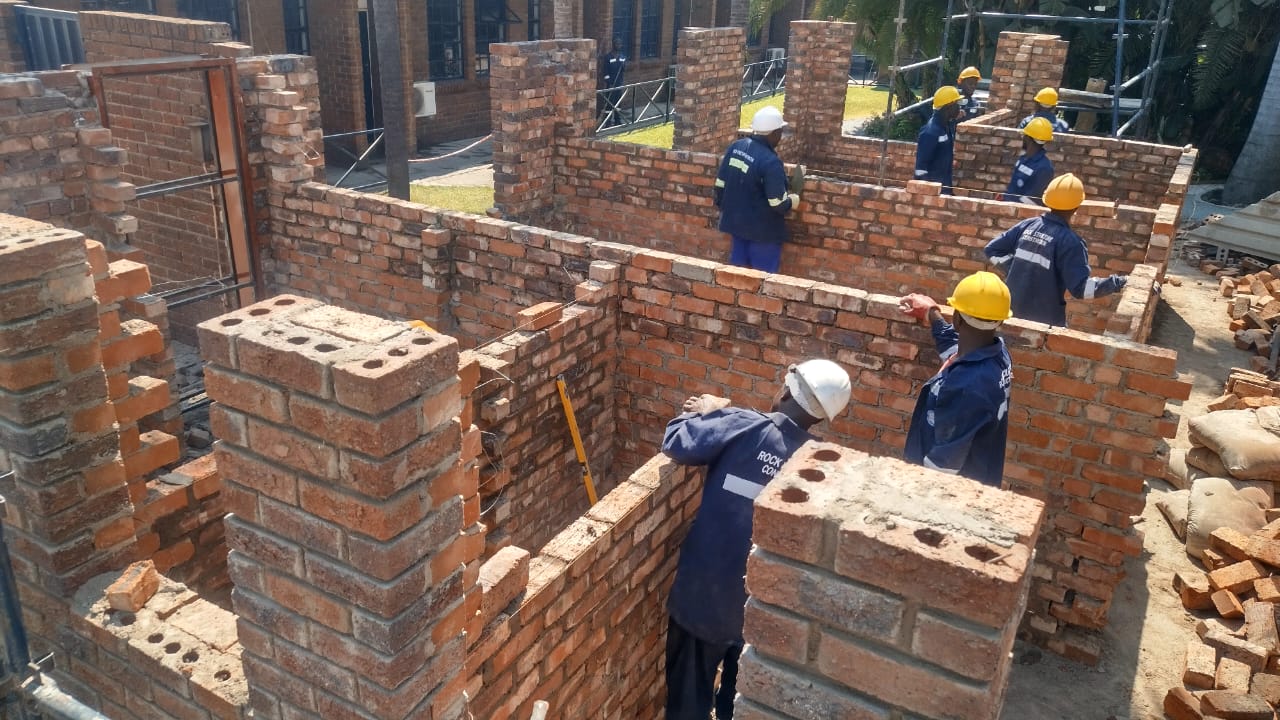 Construction of Office block Bakers Inn