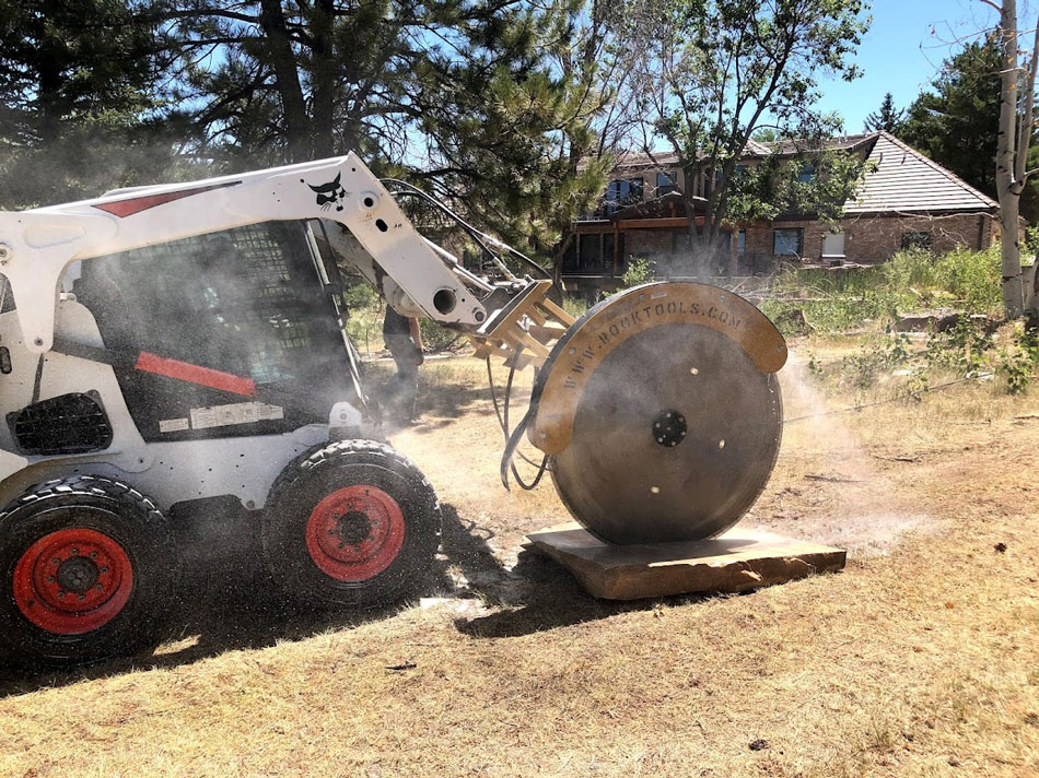 Highest Quality Skid Steer Concrete Saw Attachment