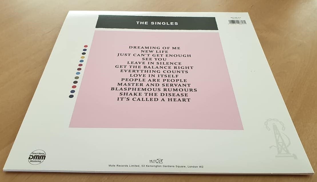 Depeche Mode The Singles 81 85 LP ( Lp Record Vinyl Album) Rock