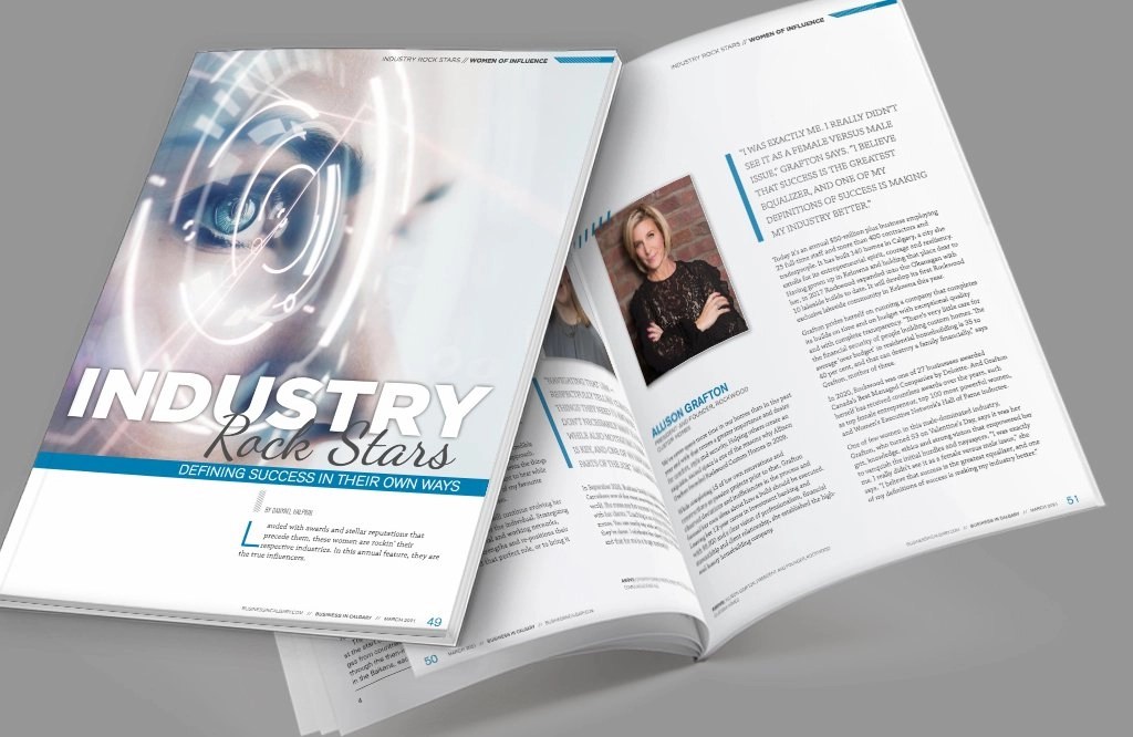 Allison Grafton recognized as one of Business in Calgary’s Industry