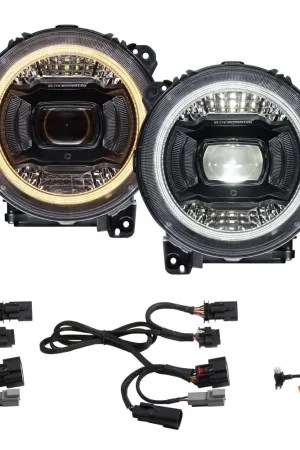 Gladiator LED Headlights: 2020-2024 Jeep Gladiator Headlights