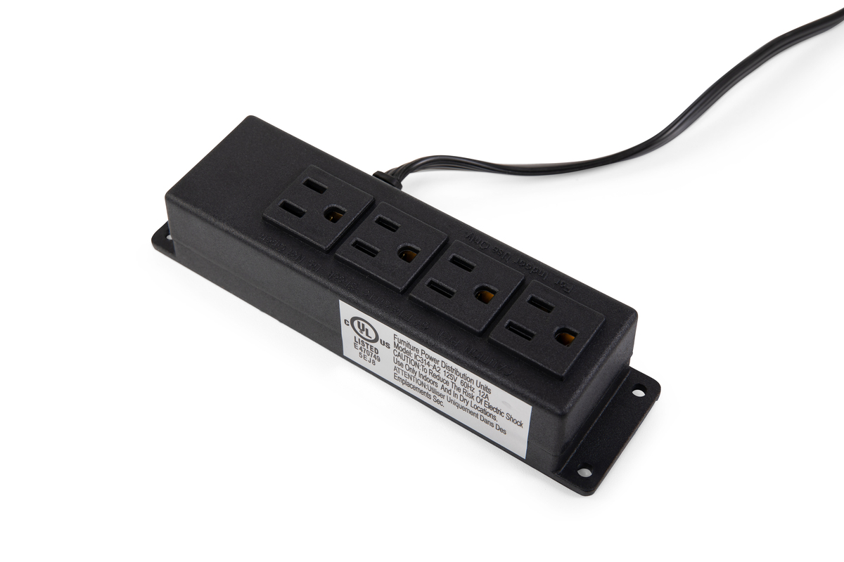 Power Strip with 4 Outlets Rocky Mountain Desks