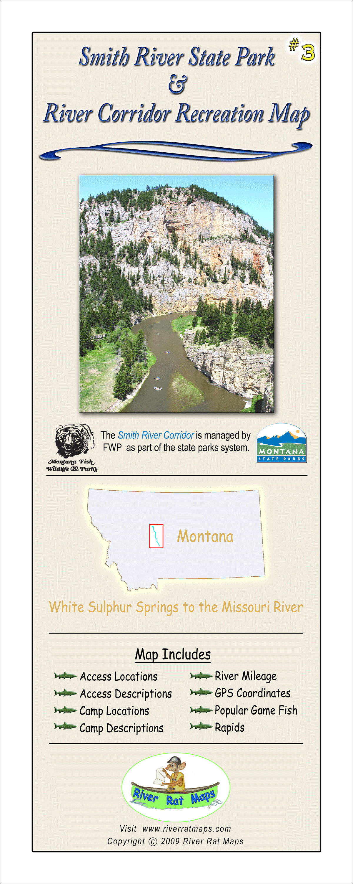 Smith River Float Map 29 Smith River Montana Map Maps Database Source