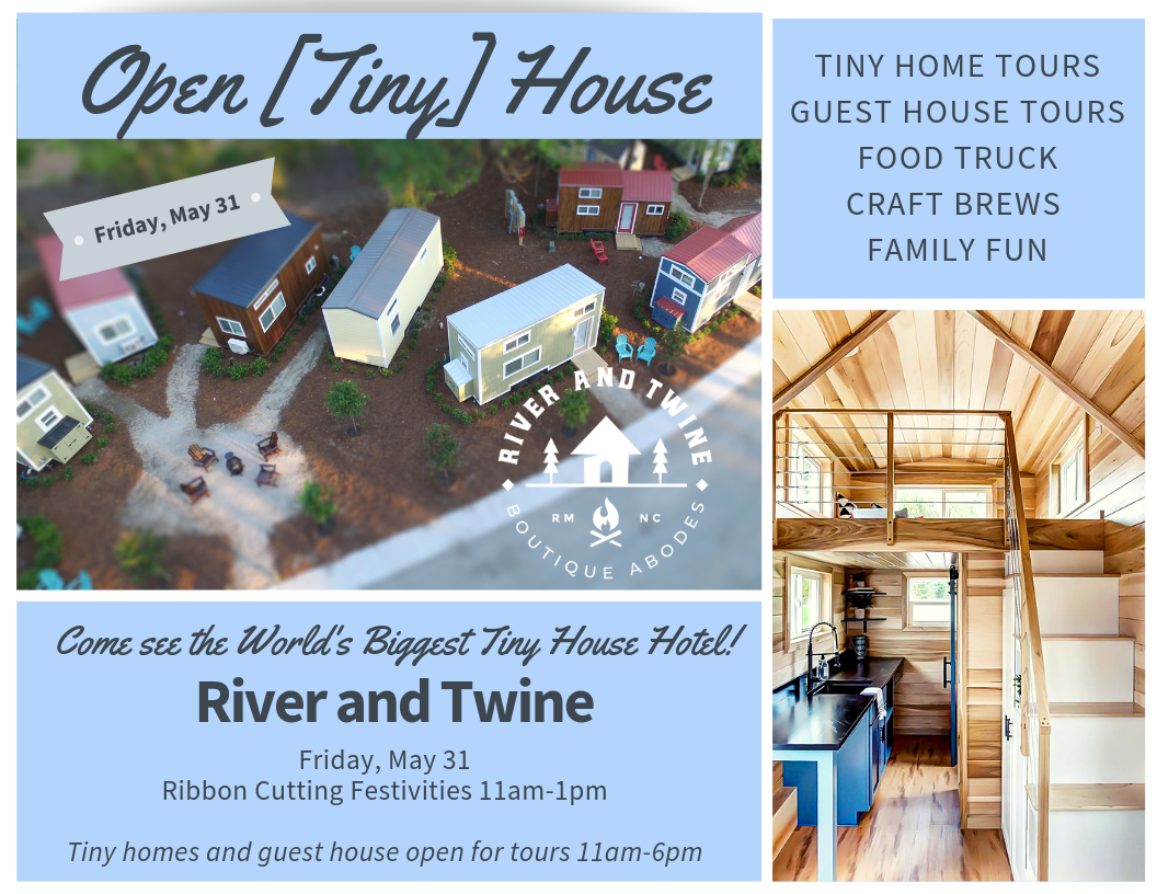 Open [Tiny] House Rocky Mount Mills