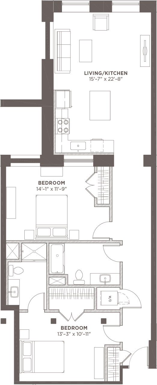 2 Bedroom Studios Rocky Mount Mills