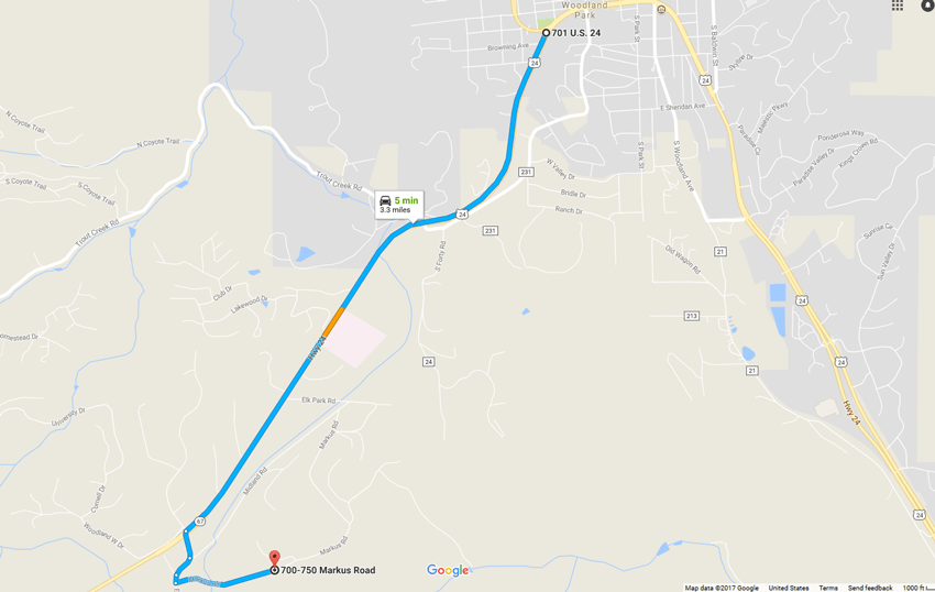 Woodland Park Trial Grounds Rocky Mountain Region