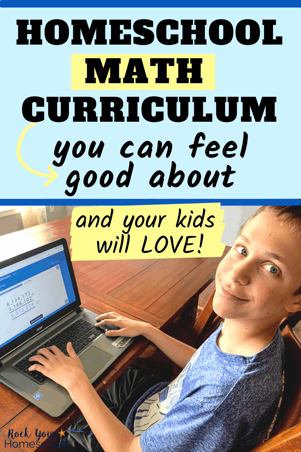 Homeschool Math Curriculum You Can Feel Good About