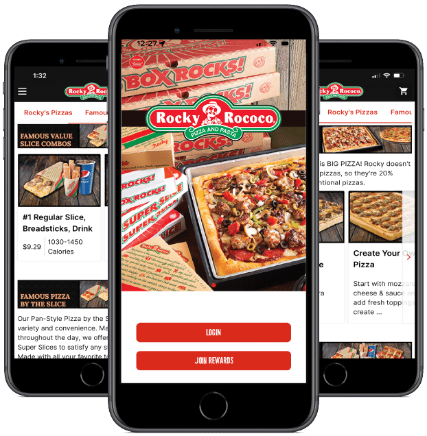 Rewards - Rocky Rococo Pizza and Pasta