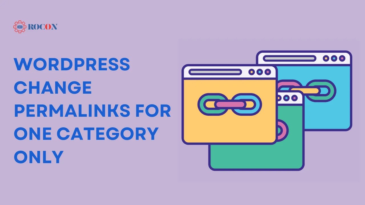 WordPress Change Permalinks For One Category Only &raquo; Rocon