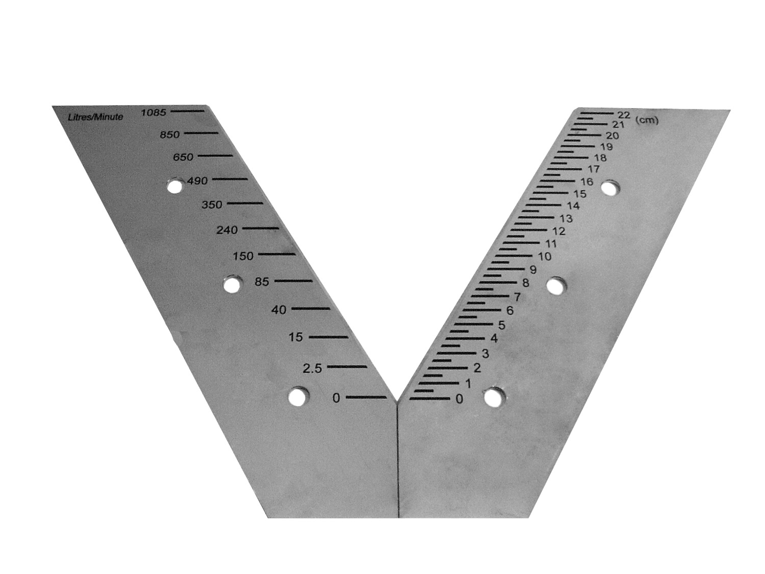 VNOTCH Triangular Weir Roctest