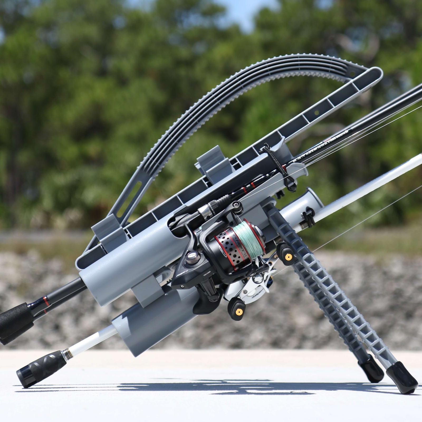 SPINNING & FLY ROD HOLDER fishing rod holder fly rod holder