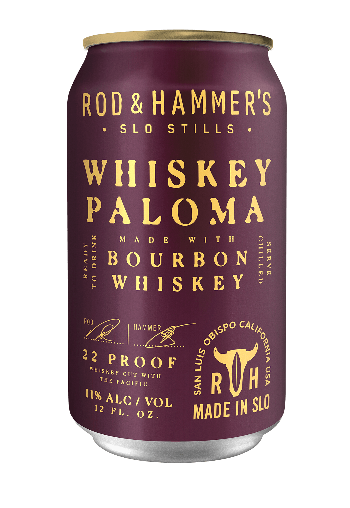 Whiskey Paloma Canned Cocktail Rod & Hammer's SLO Stills