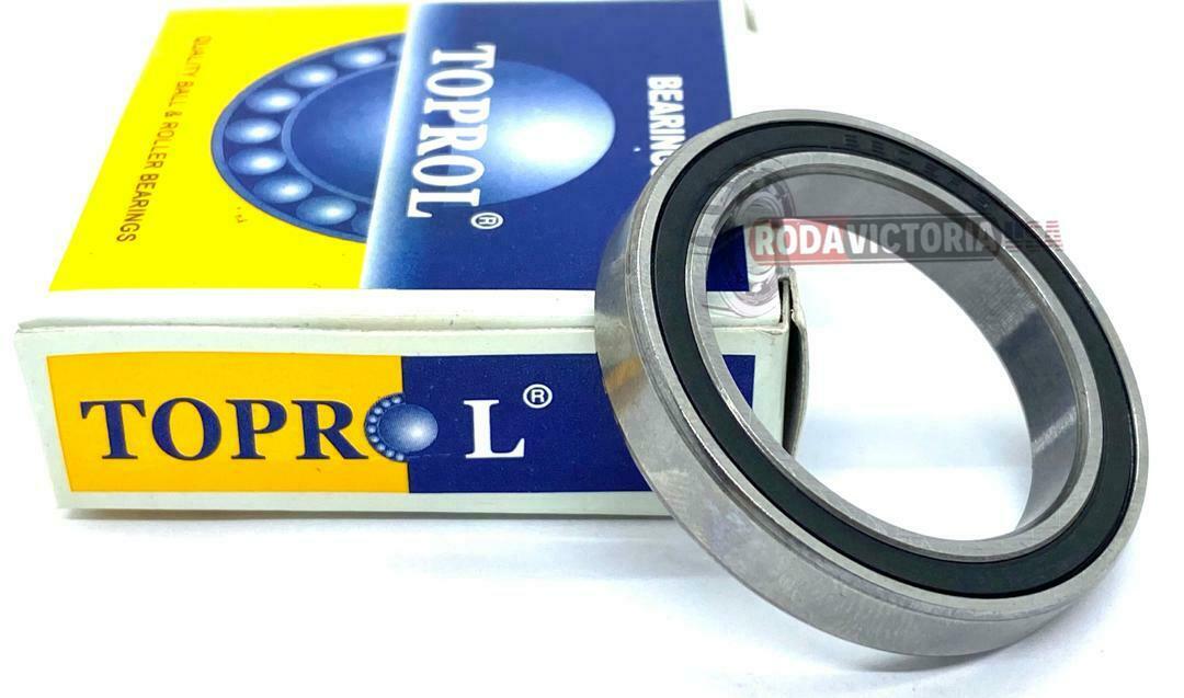 68072RS TOPROL ball bearings two side rubber seals bearing 6807rs