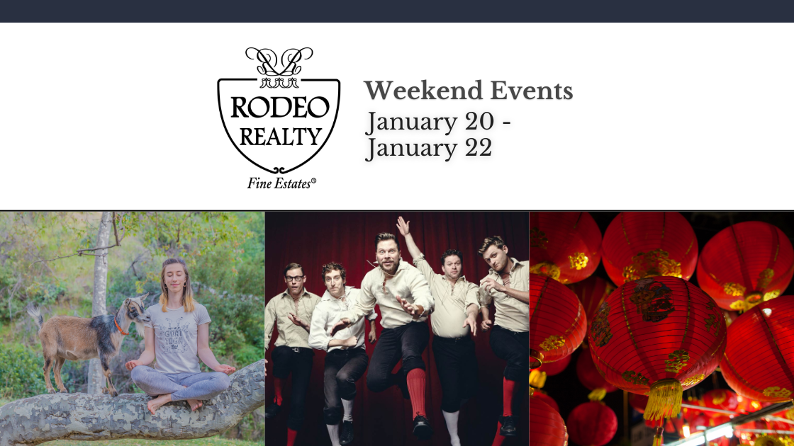 Weekend Events January 20 January 22 Rodeo Realty
