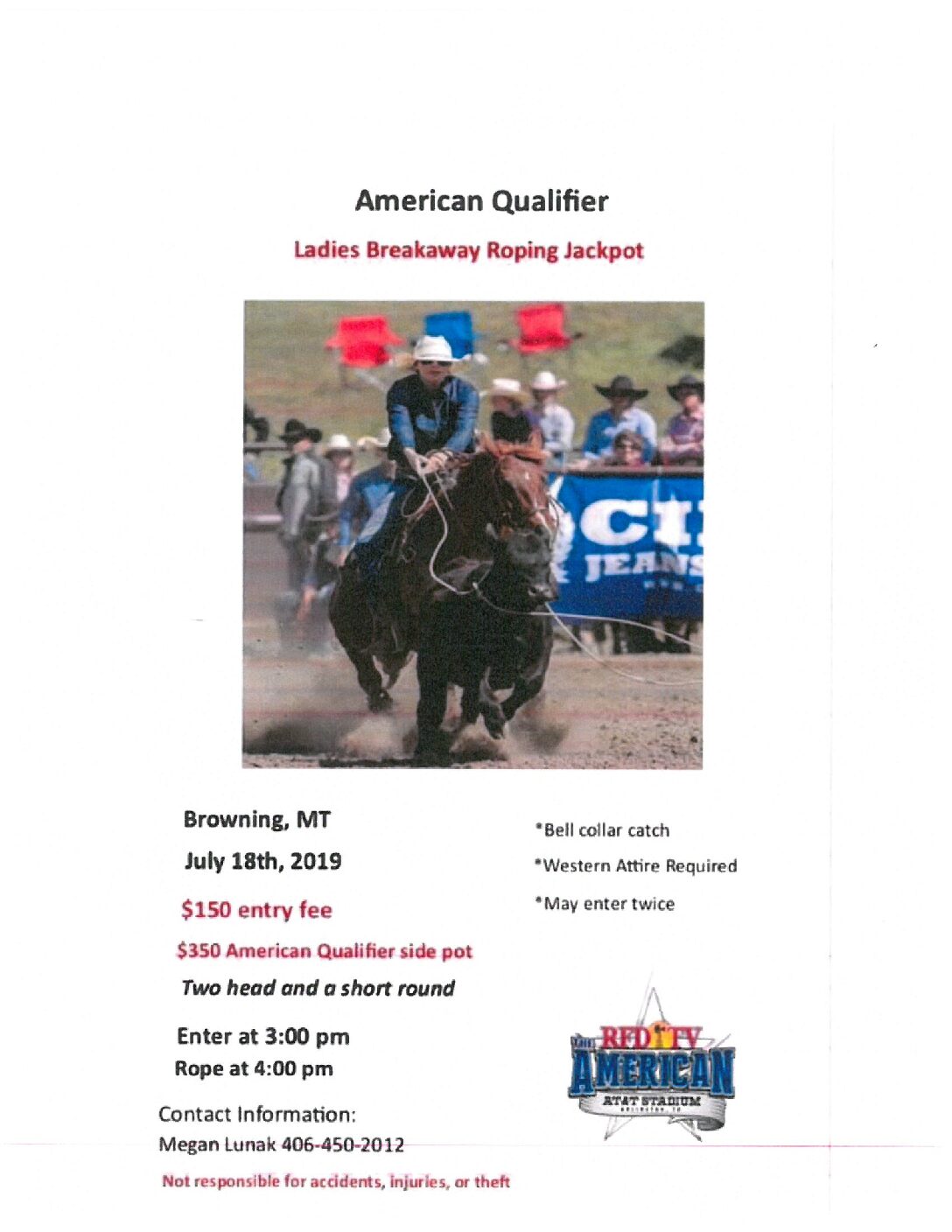 Black Eagle Breakaway Roping Black Eagle Rodeo Company