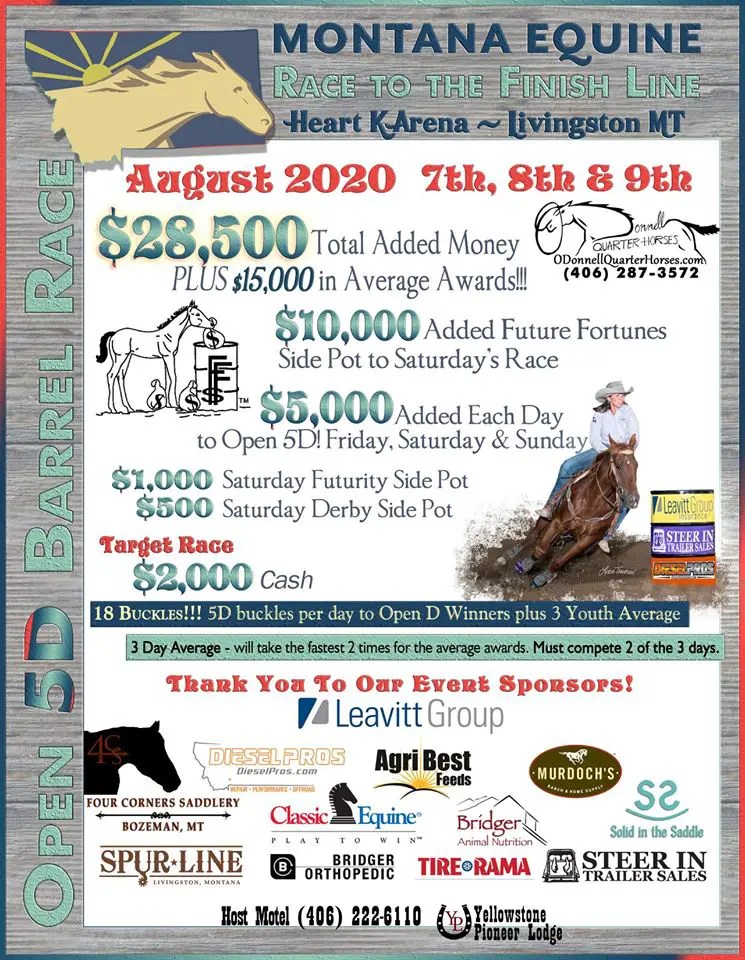 Race to the Finish Line O'Donnell Quarter Horses