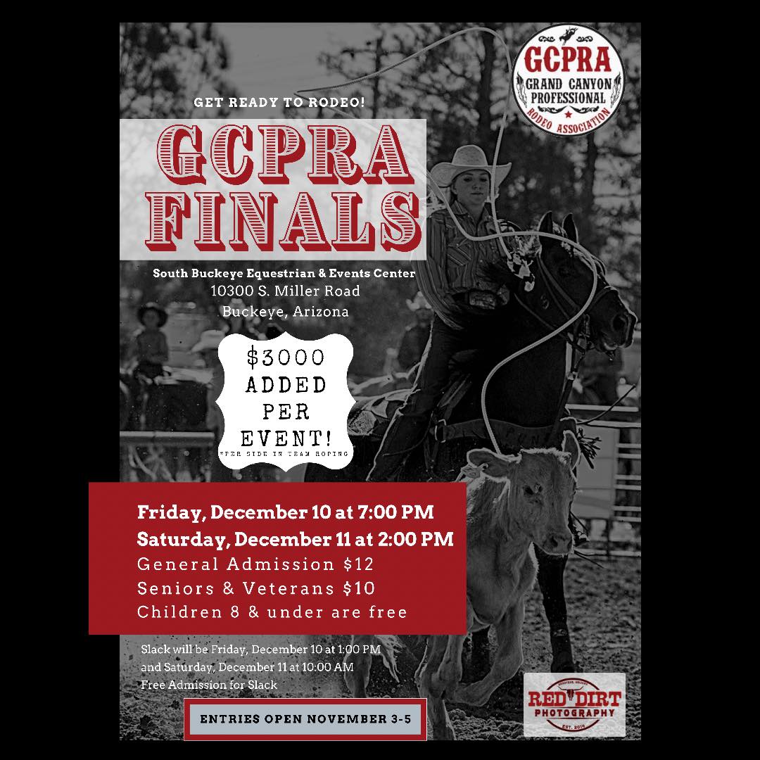 GCPRA Finals Rodeo GRAND CANYON PRO RODEO ASSOCIATION