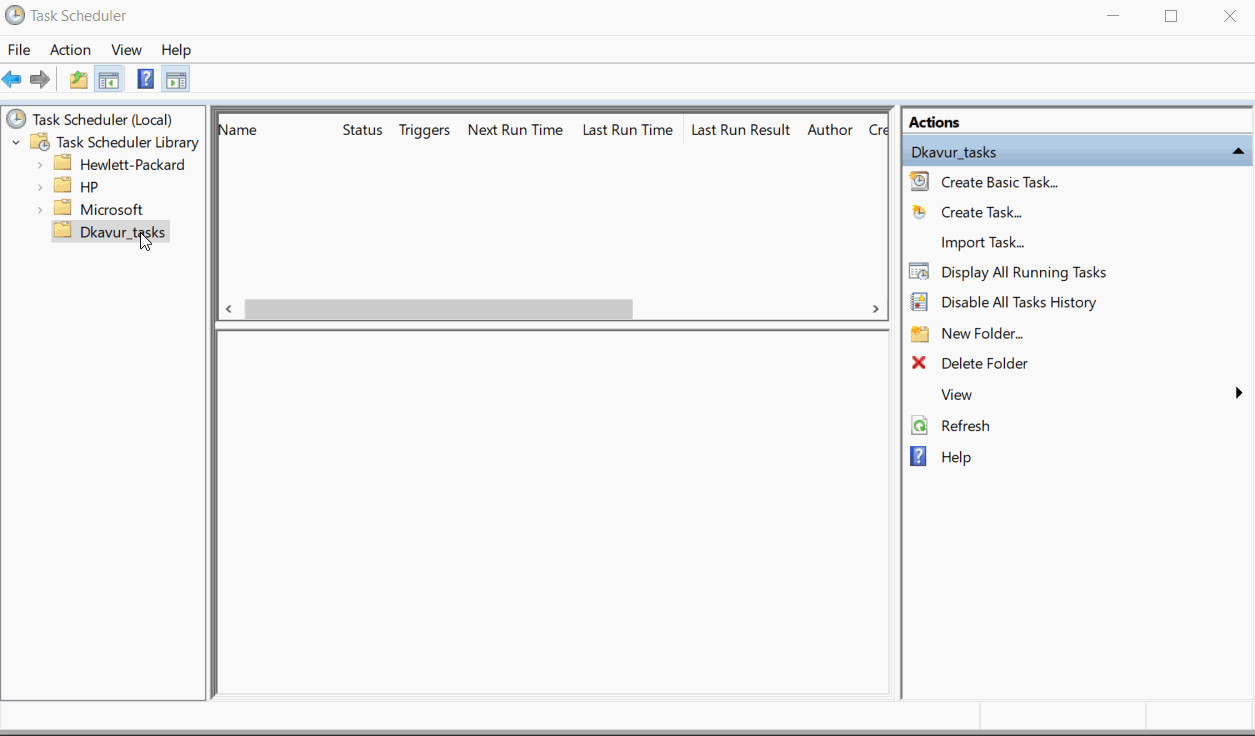 Start automation with Windows Task Scheduler