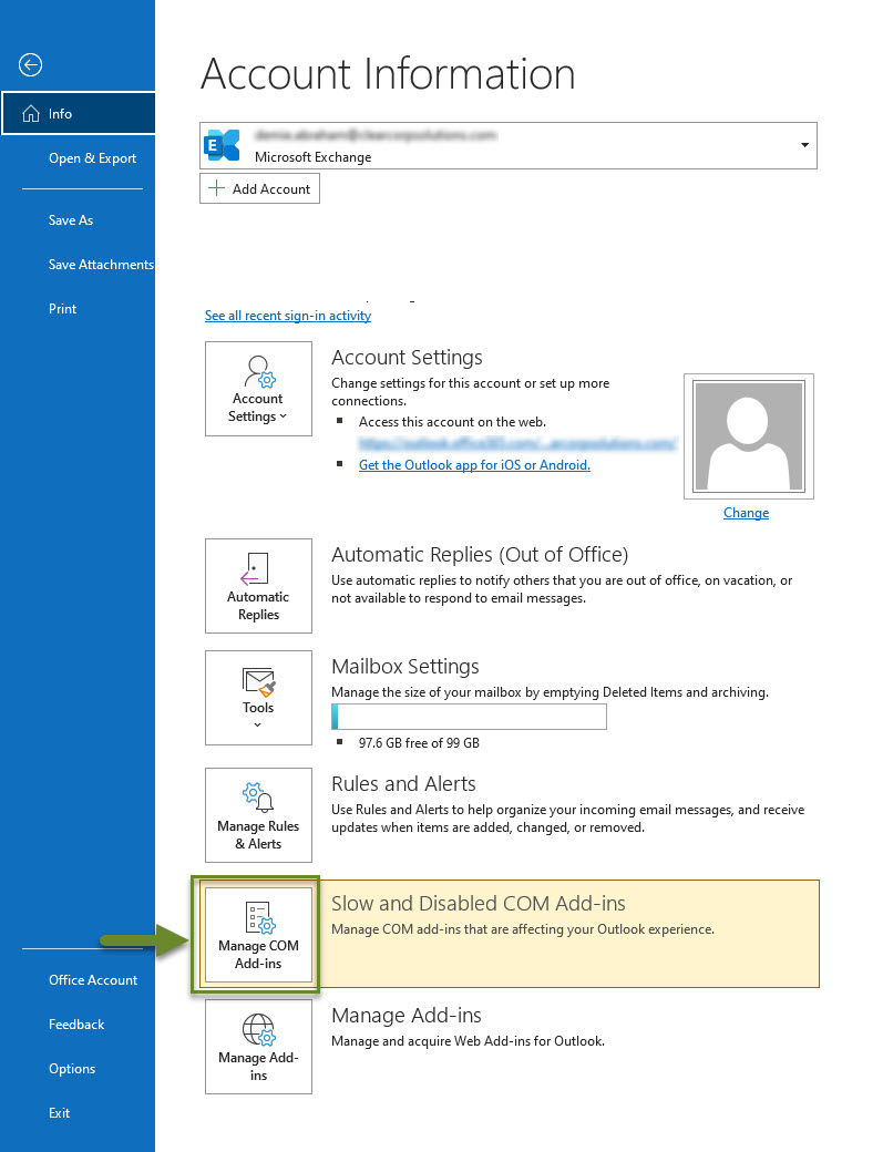 How to Manage Disabled Outlook Addins RODIN Managed IT Services