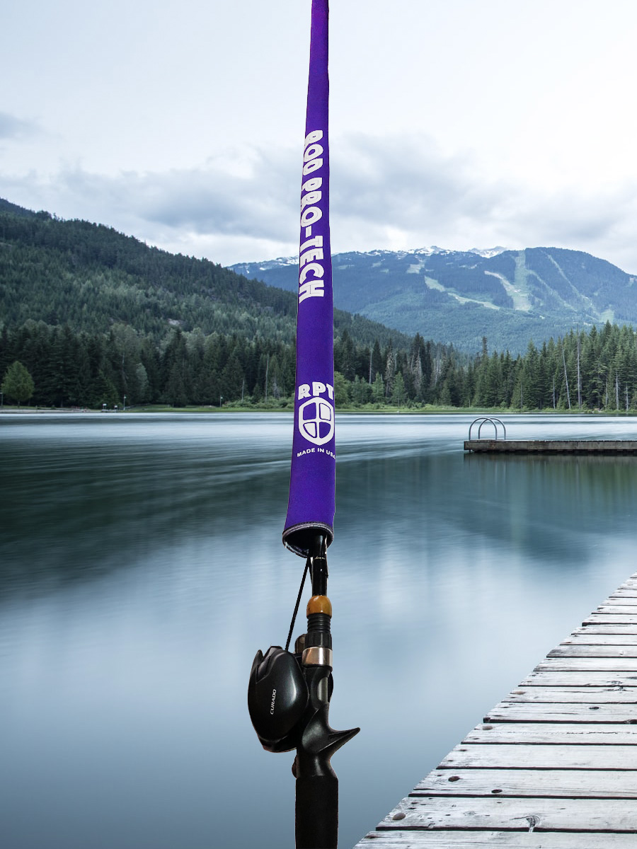 Baitcasting & Spinning Fishing Rod Sock by ROD PROTECH