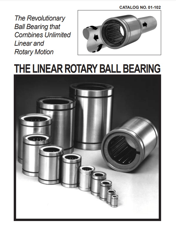 Revolutionary Ball Bearing Linear Rotary Bearing R.A.RODRIGUEZ
