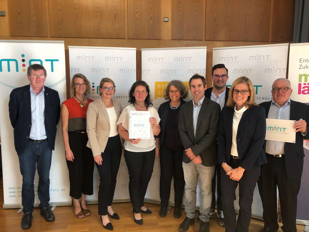 Erneut RöKa ist zum zweiten Mal „MINT freundliche