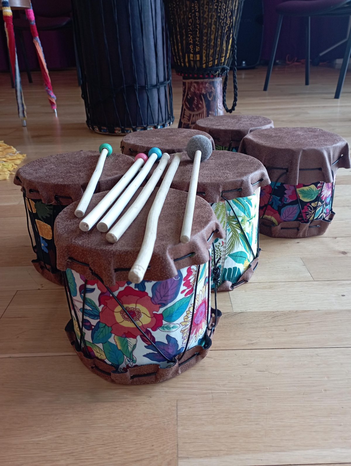 Fun Parent and Toddler Drumming Class starts at Roe Valley Arts! Roe Valley Arts & Cultural