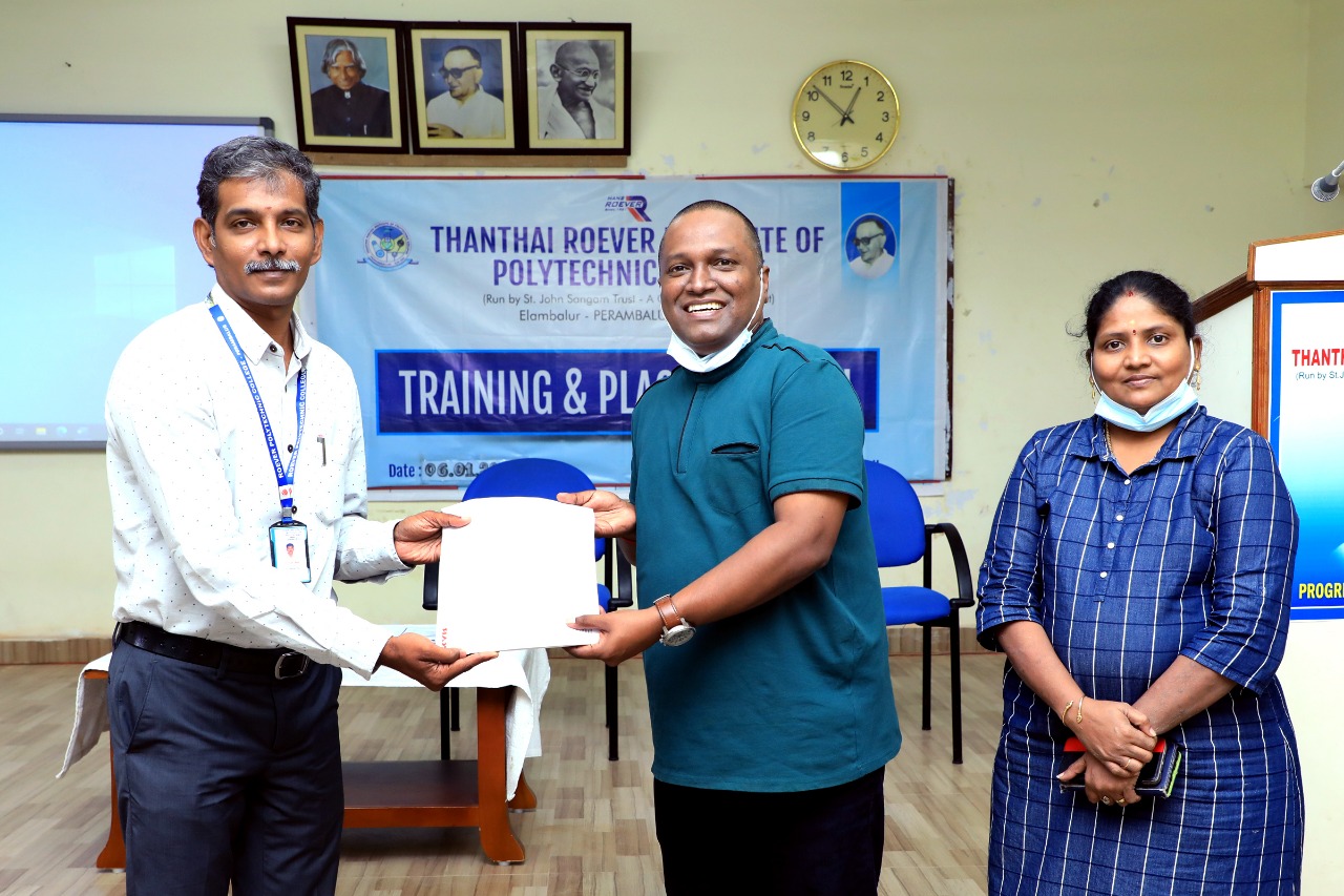 ON CAMPUS PLACEMENT DRIVE ON 06.01.2022 (KYB Motorcycle Suspension