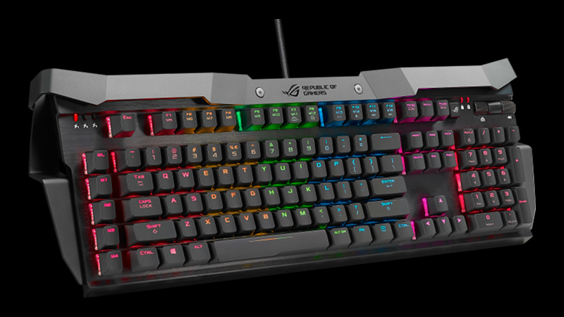 RGB lighting comes to the ROG Horus GK2000 mechanical gaming keyboard