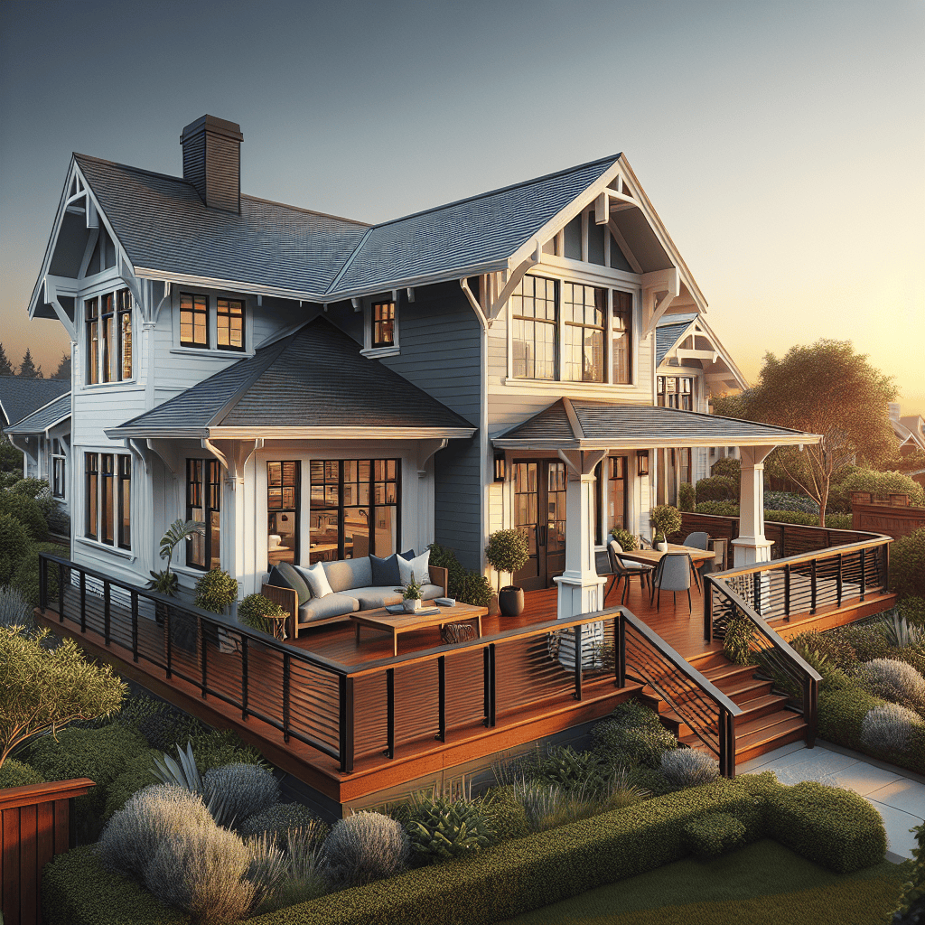 Exterior House and Deck Color Combinations in Nipomo Rogall