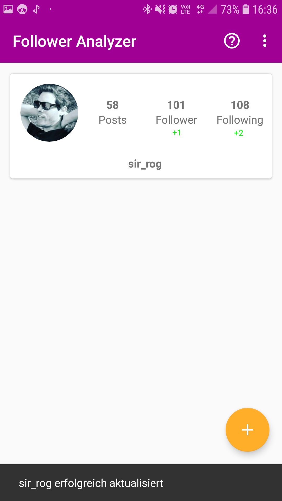 Follower Analyzer for Instagram