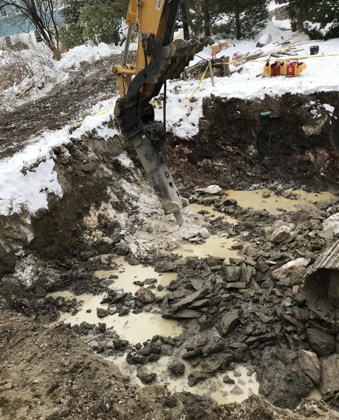 Excavation & Rock Removal Westchester County Pool
