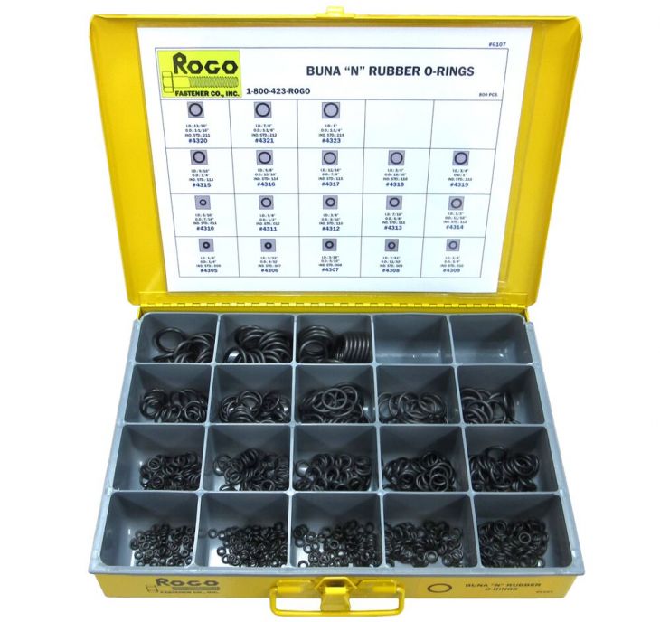 Buna "N" Rubber ORings Rogo Fastener Co., Inc.