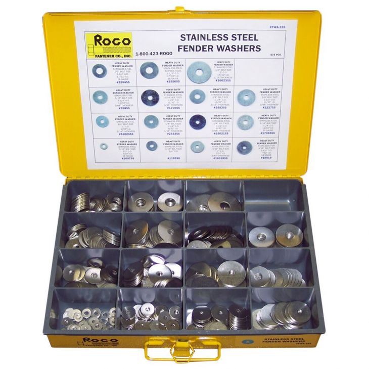Stainless Steel Fender Washers Rogo Fastener Co., Inc.