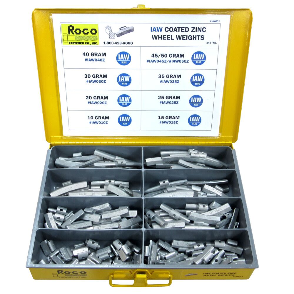 Rogo Fastener Co., Inc. IAW Coated Zinc Wheel Weights