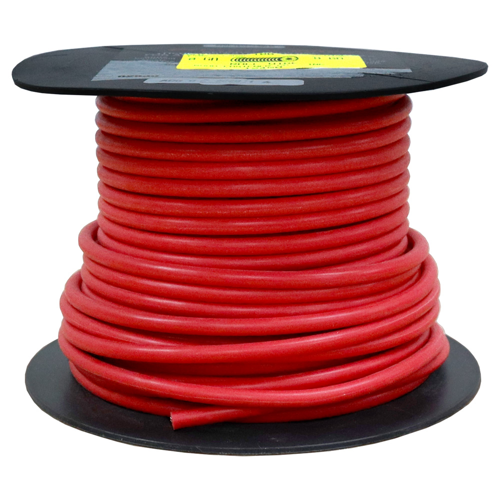 8 Gauge Red Wire - 100' - Rogo Fastener Co., Inc.